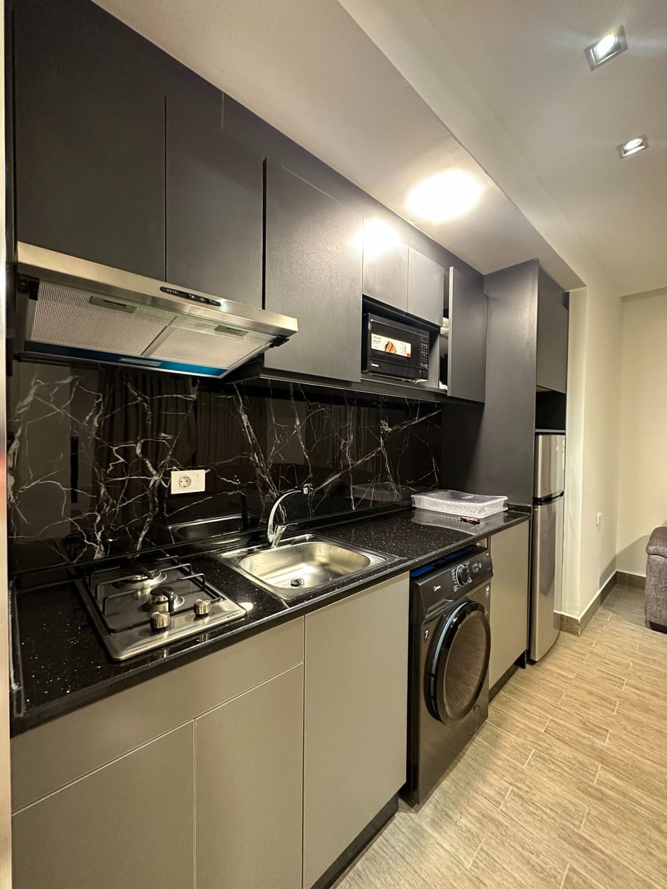 Apartment, 1 Bedroom, Accessible, Smoking | Private kitchen