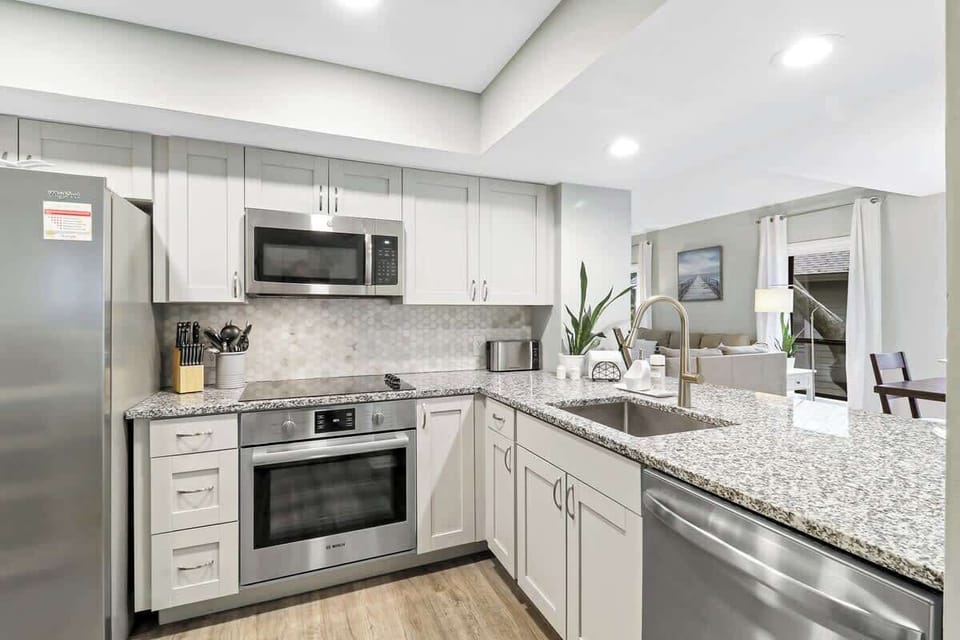Kitchen with Stainless Steel Appliances