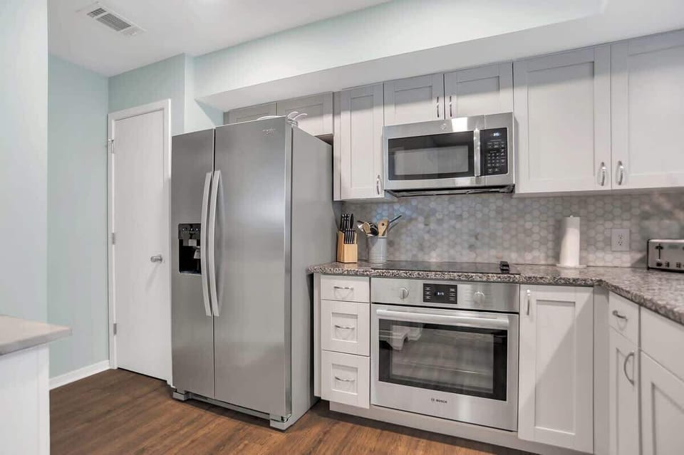 Kitchen with Stainless Steel Appliances