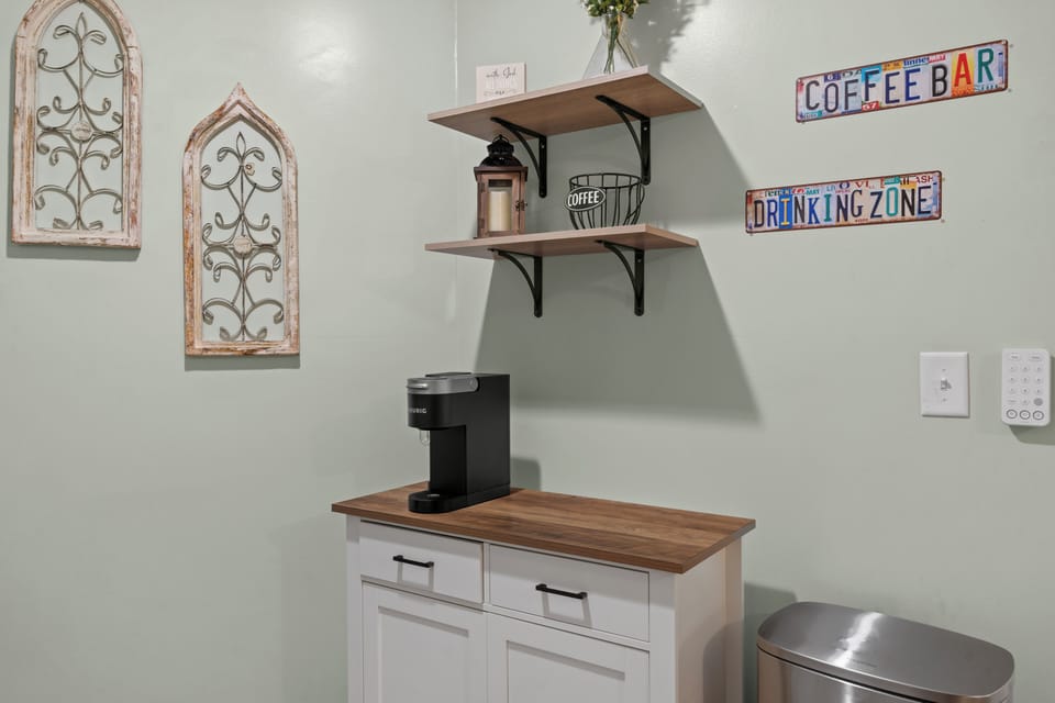 A charming coffee corner made for slow starts and warm conversations.