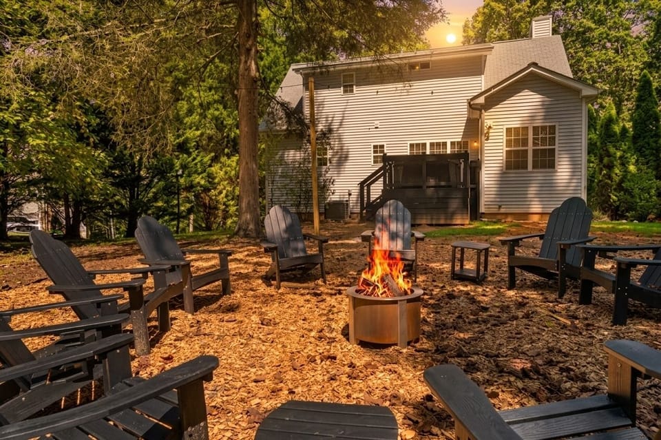 "The fire pit was a great place to gather family around and visit."-Richard