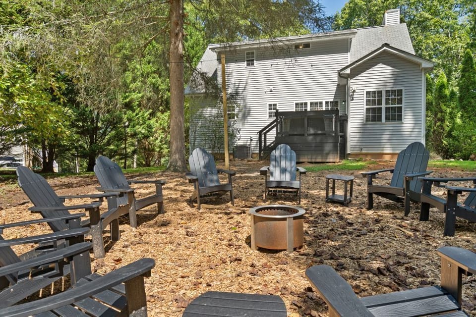 "The fire pit was a great place to gather family around and visit."-Richard