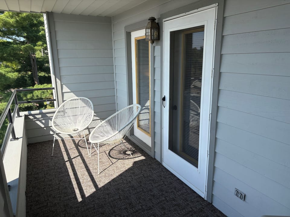 Balcony off main bedroom