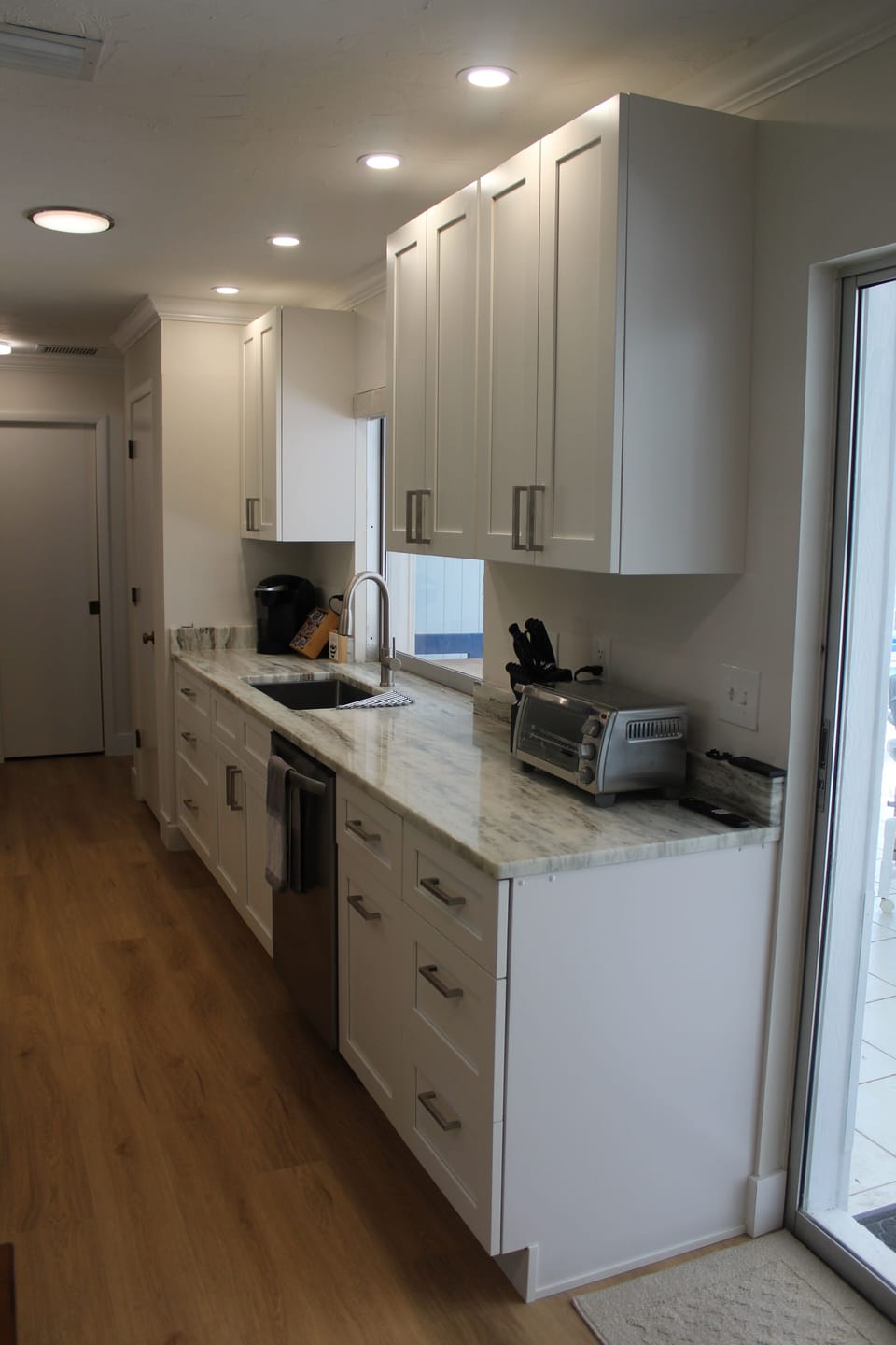 Completely Updated Galley Kitchen