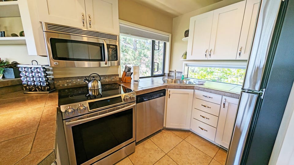 A Glass Top Stove