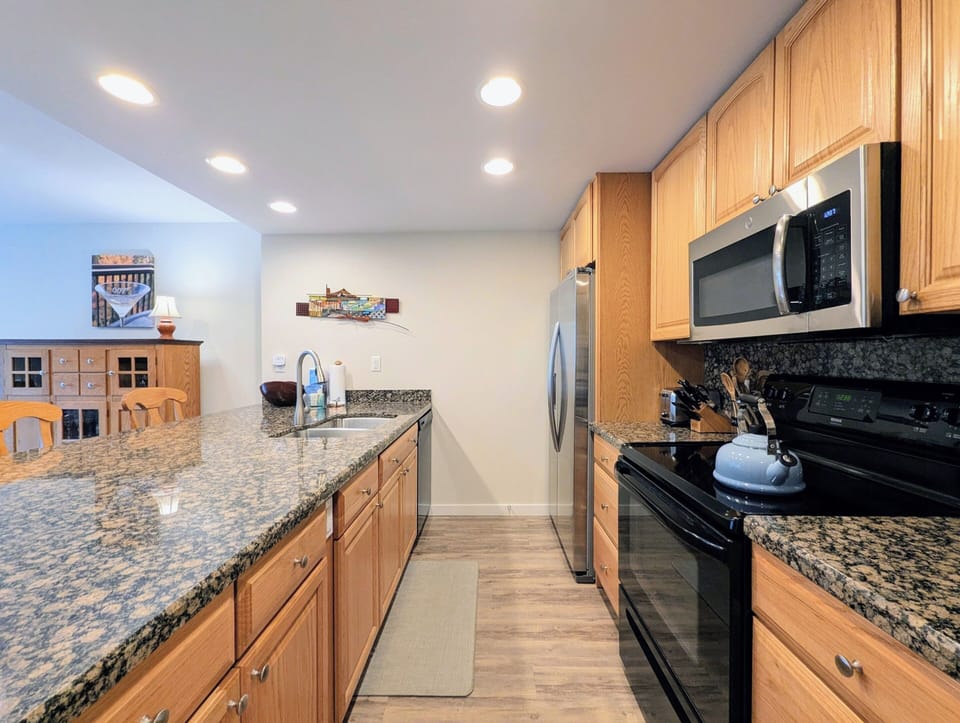 Fully equipped kitchen