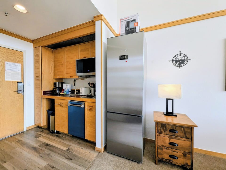 Fully equipped kitchenette