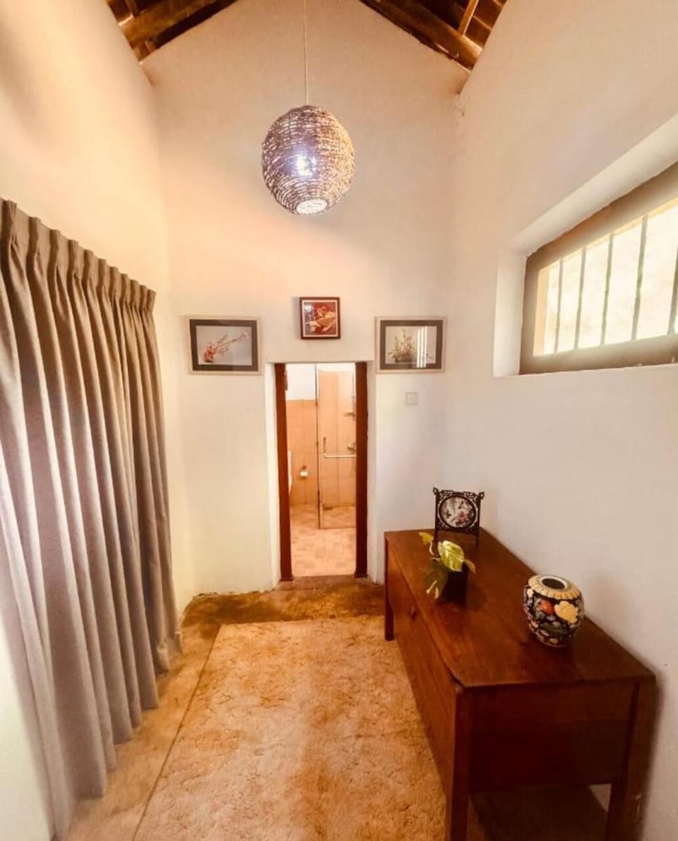 Corridor leading to the washroom