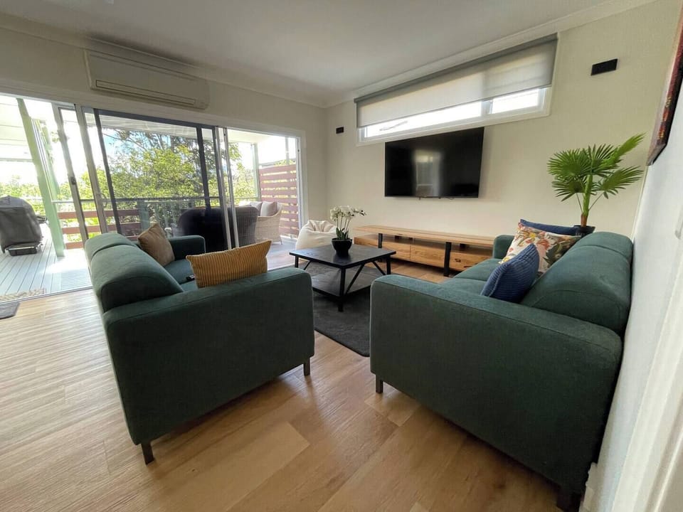 Second living area with with 65’’ tv  and place to relax