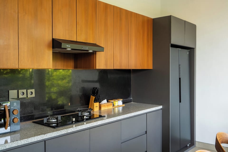 Villa | Private kitchen | Toaster, highchair