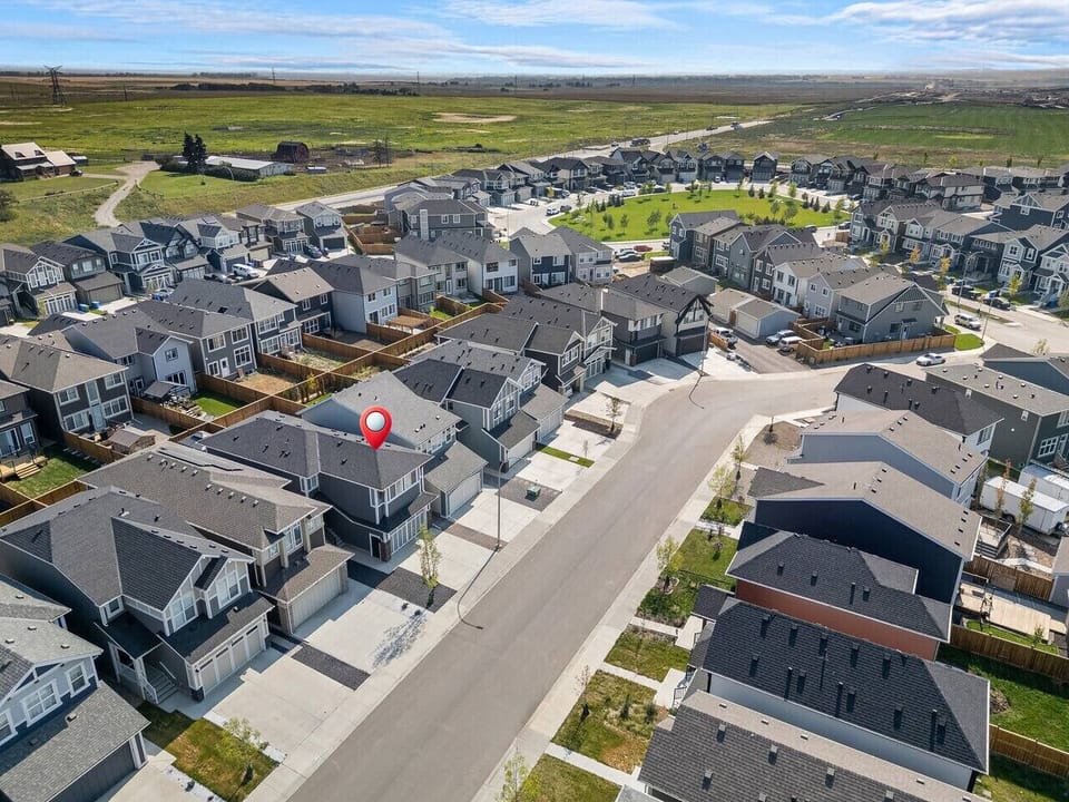 Aerial view showing your property location in established neighborhood community