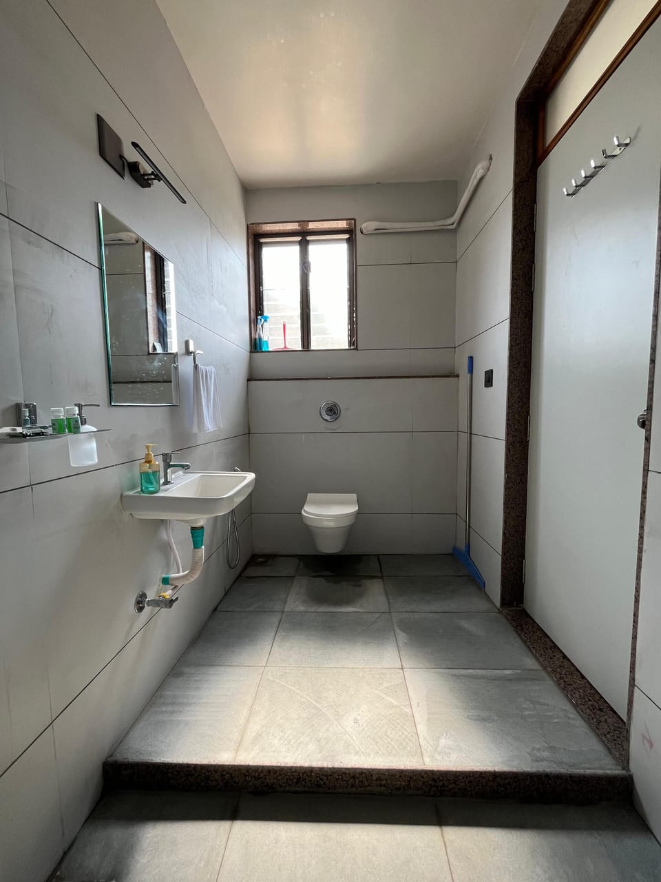 Family Double Room, Patio, Garden View | Bathroom | Shower, slippers, towels, soap