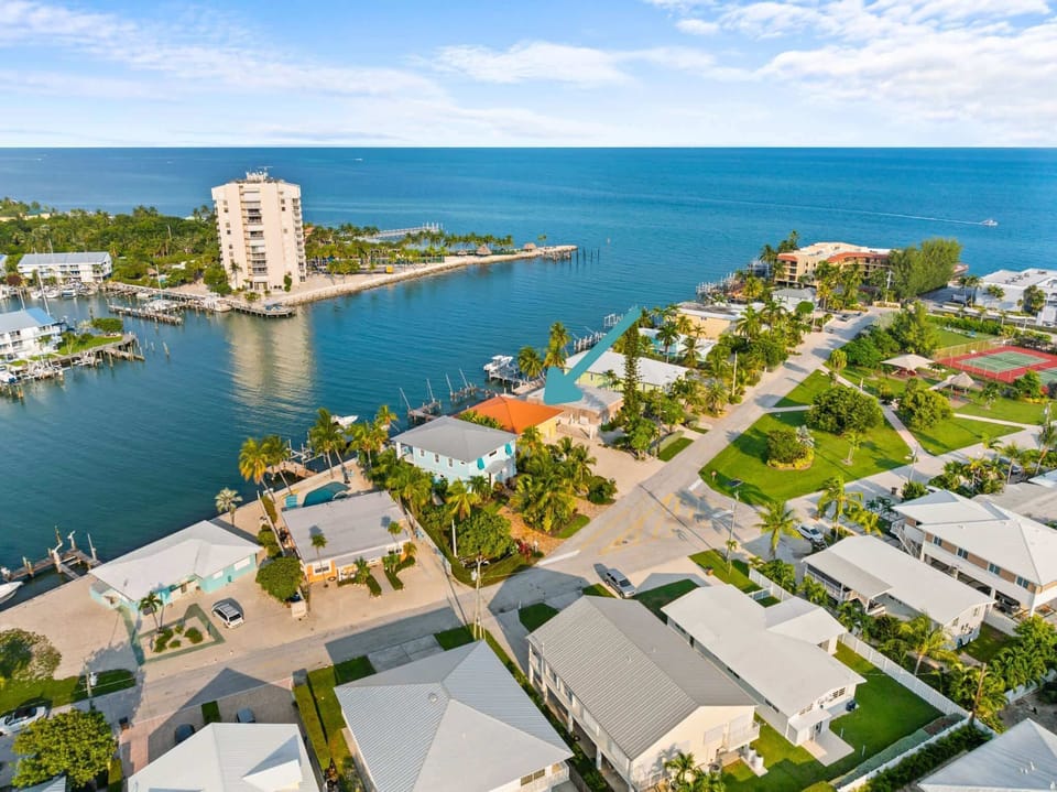 From above: your perfect mix of privacy and Key Colony Beach perks