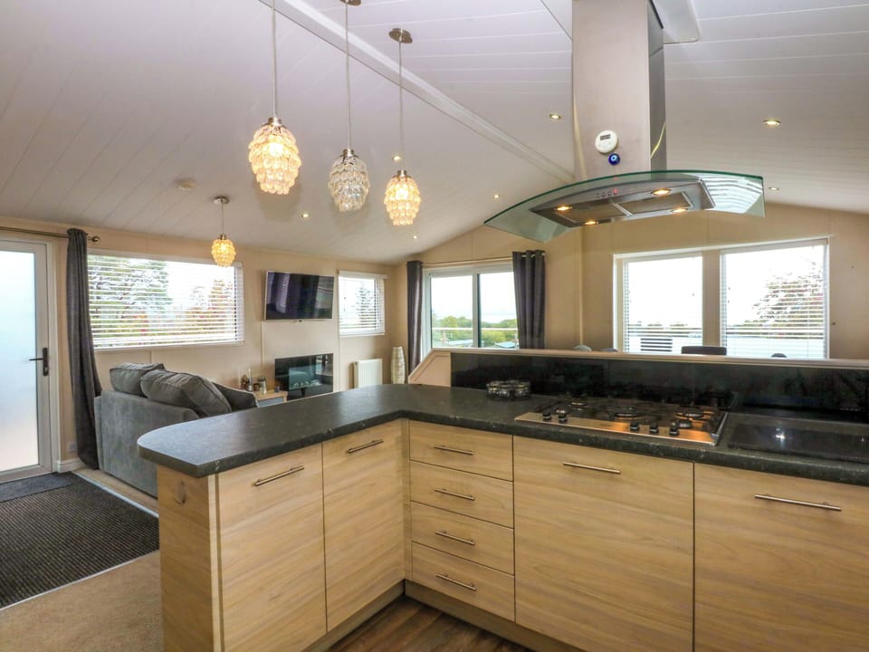 Fridge, microwave, dishwasher, toaster