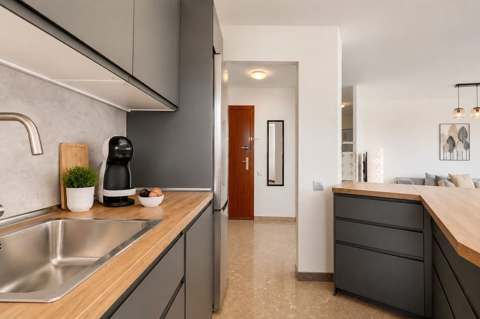 View from kitchen