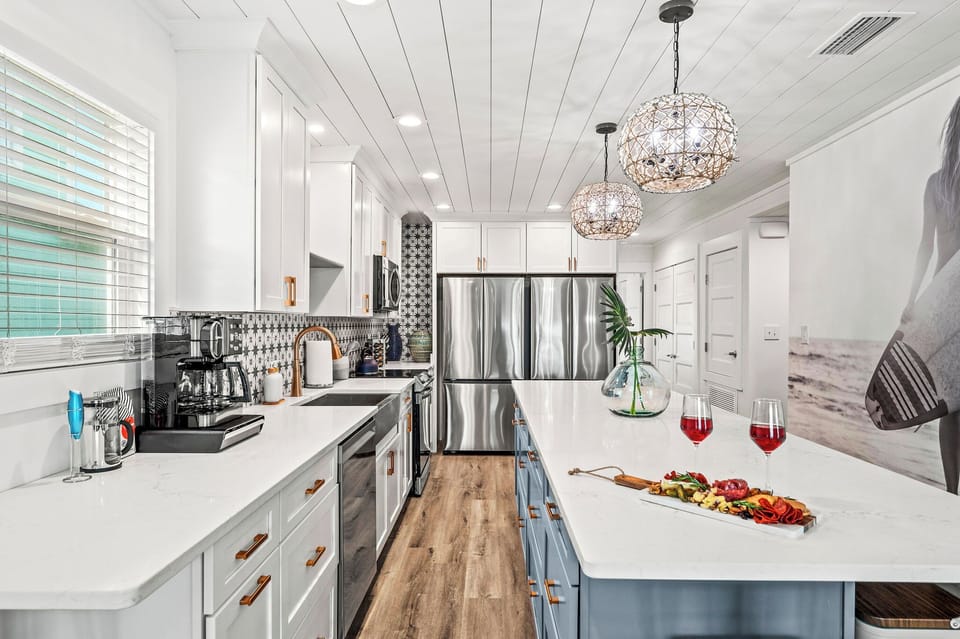 Savor the art of living in this stunning, gourmet kitchen.