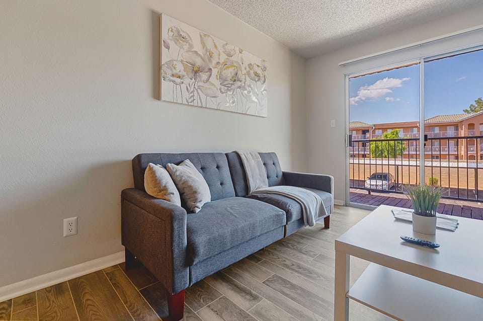 Full size pullout bed in couch