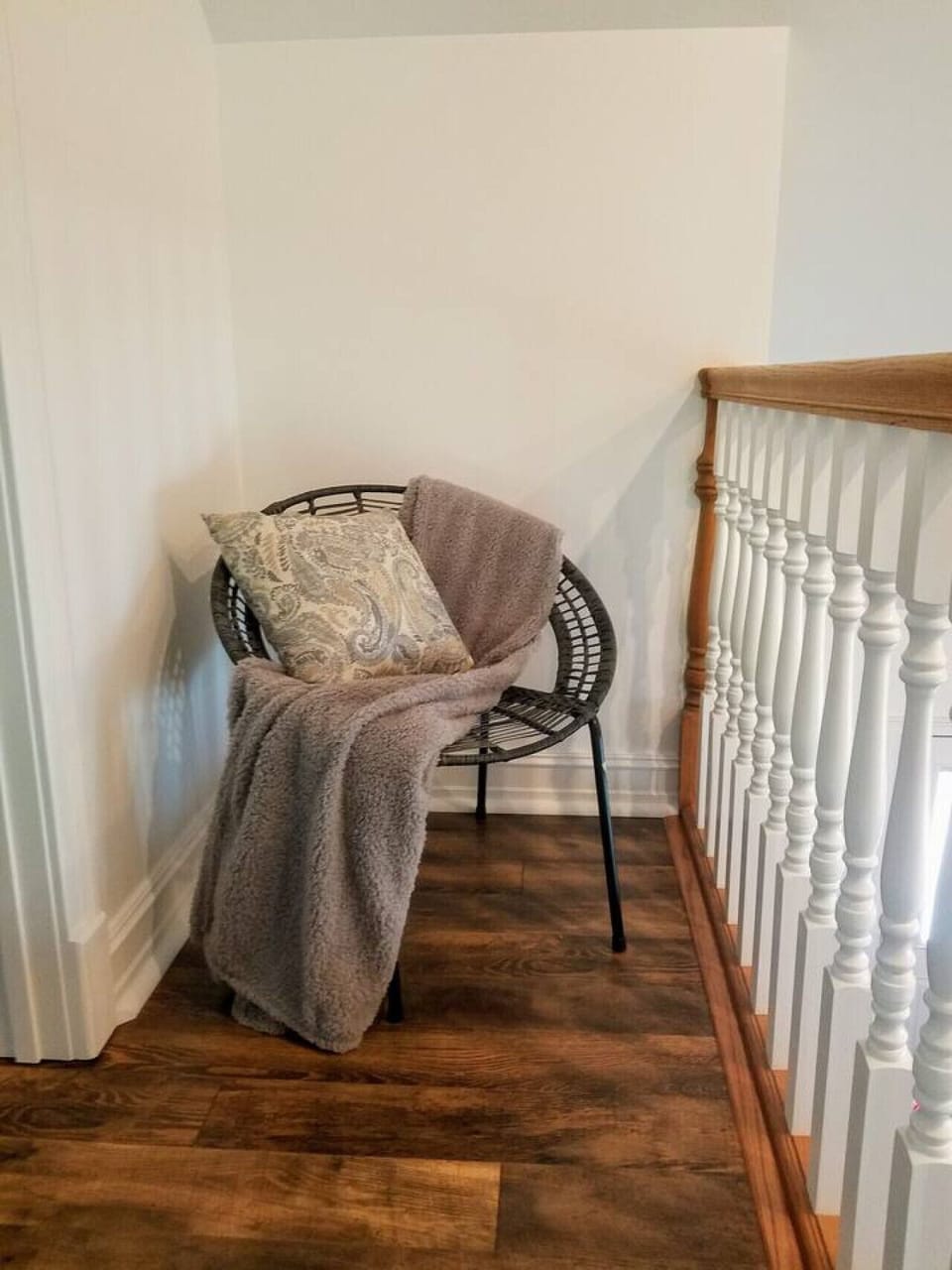 Reading Nook at top of Stairs