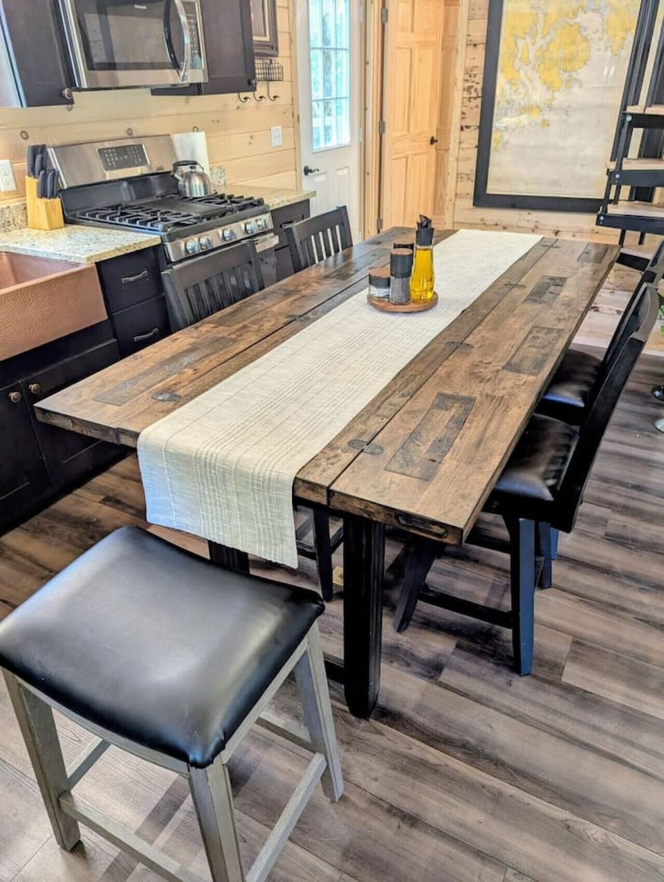Fully Expanded Dining Table