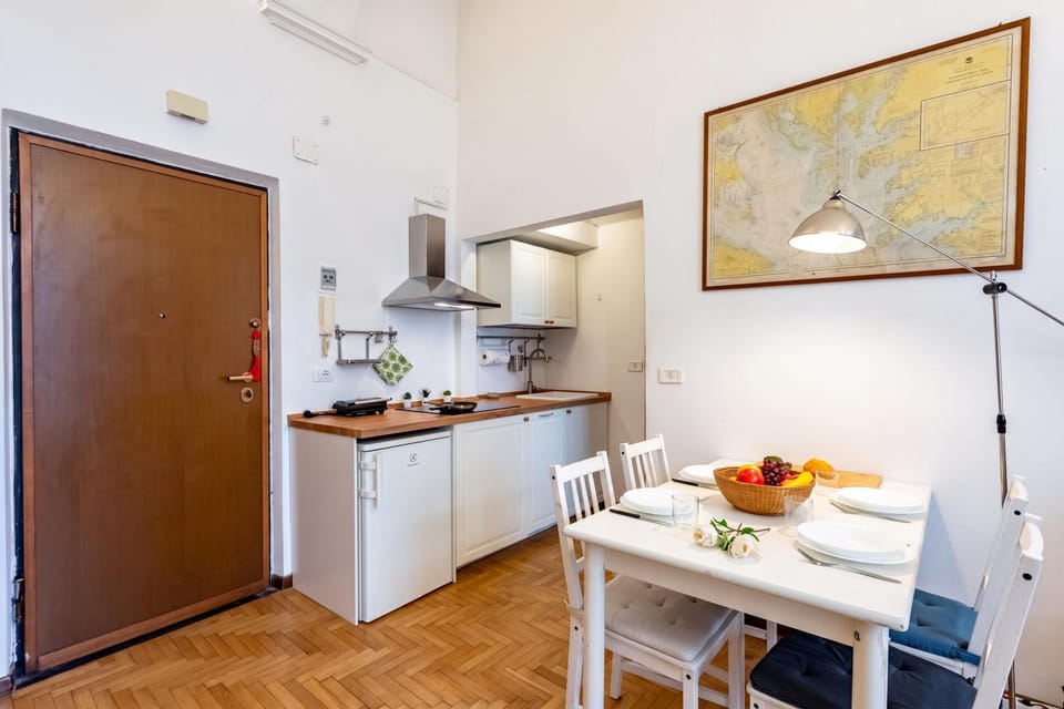 Kitchen and dining area