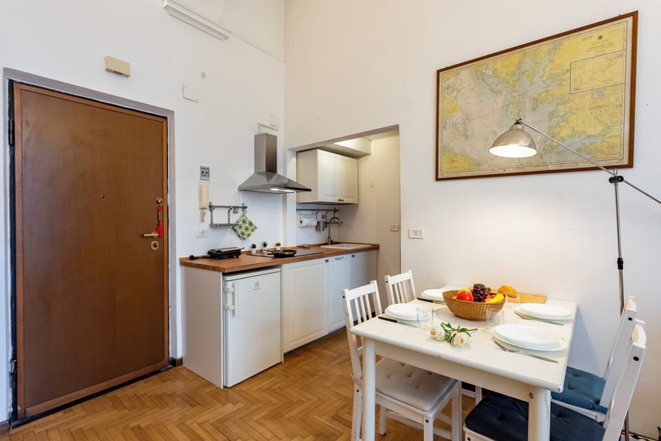 Kitchen and dining area