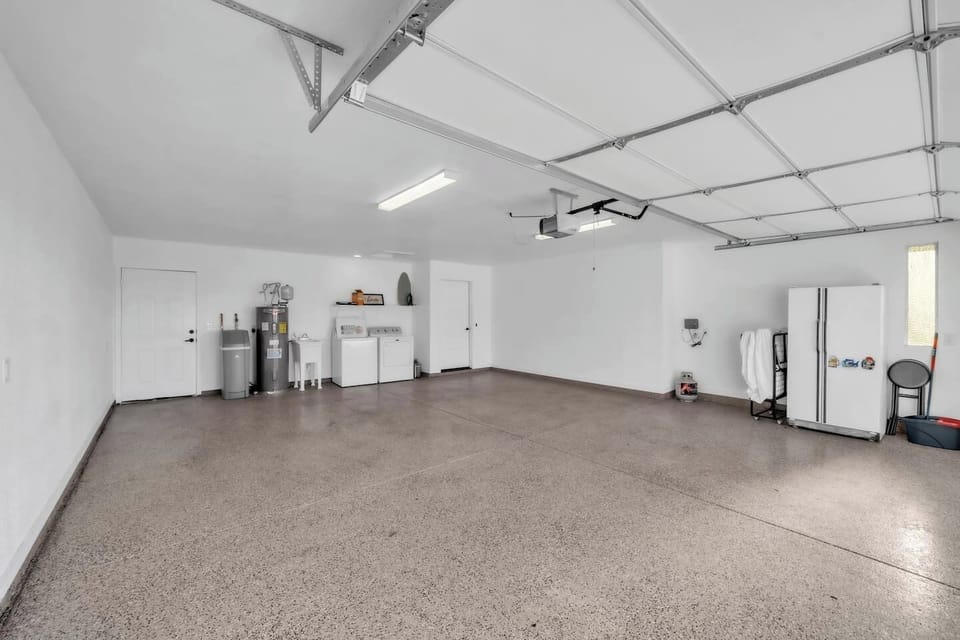 Garage parking available