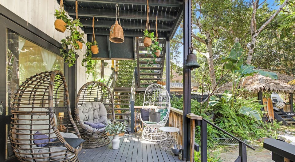 Downstairs Balcony