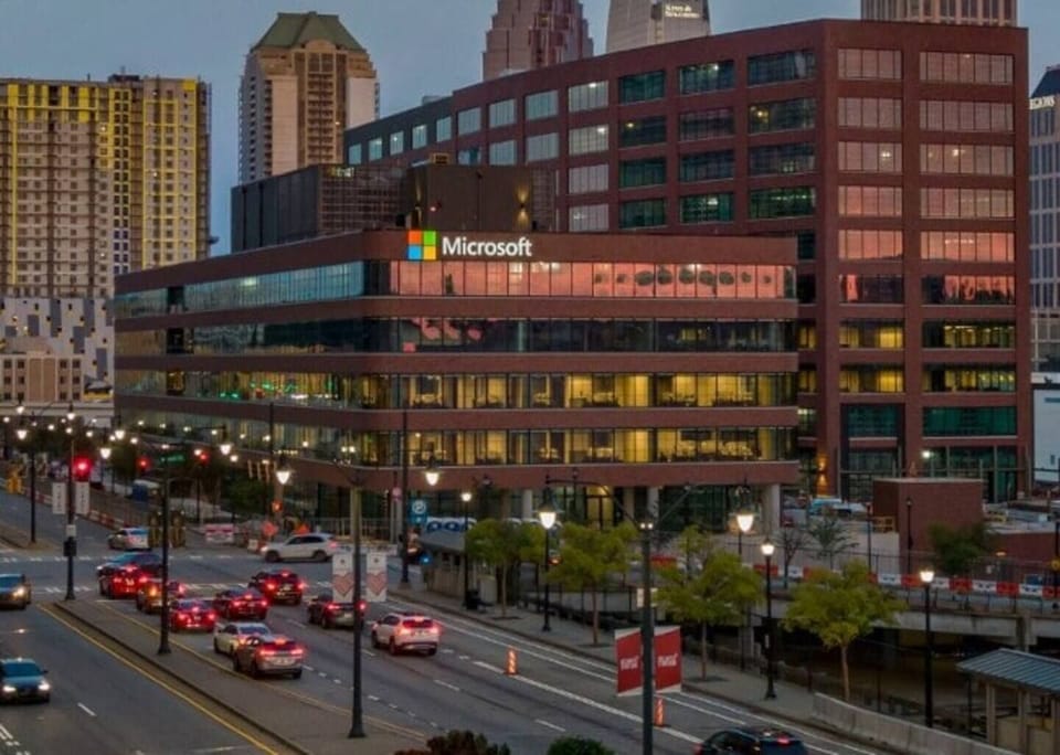 Walking distance to Microsoft