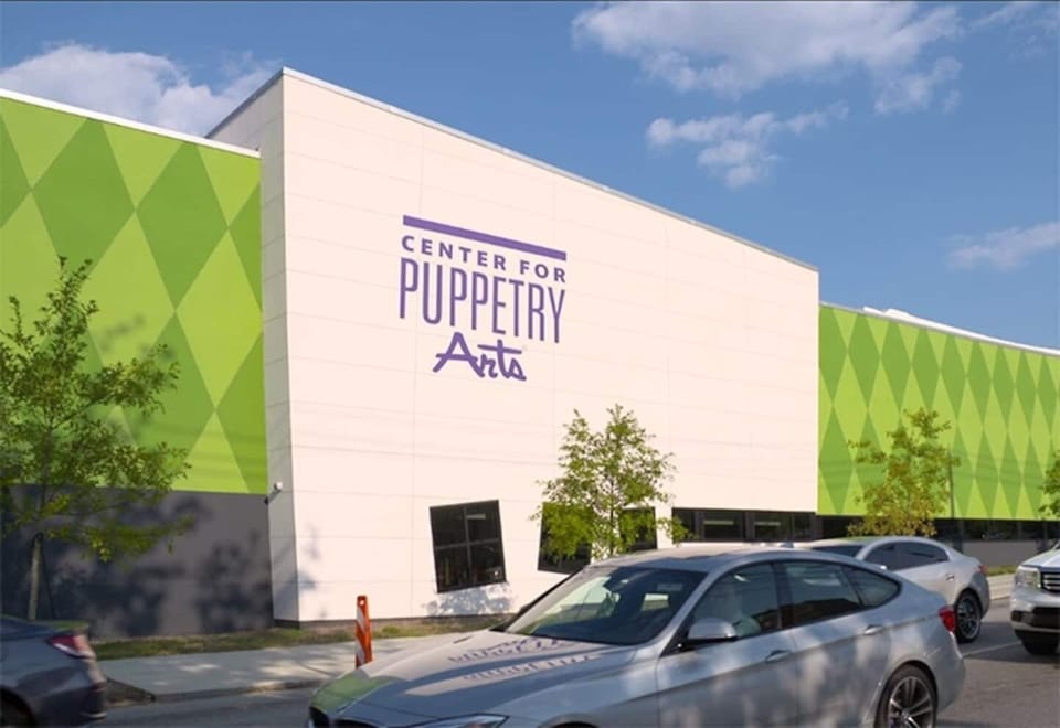 Walking distance to the Center for Puppetry Arts
