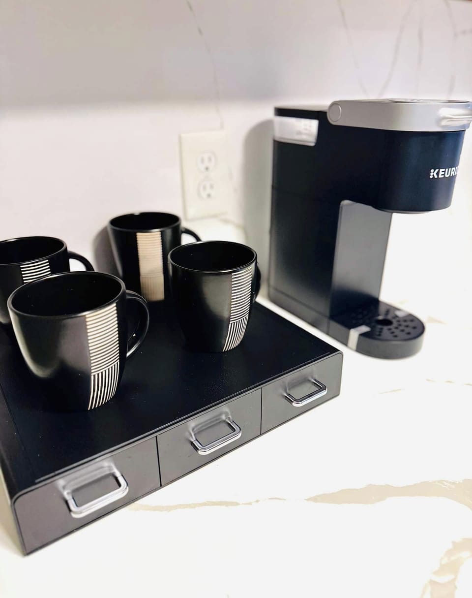 Wake up to coffee to get the day started!