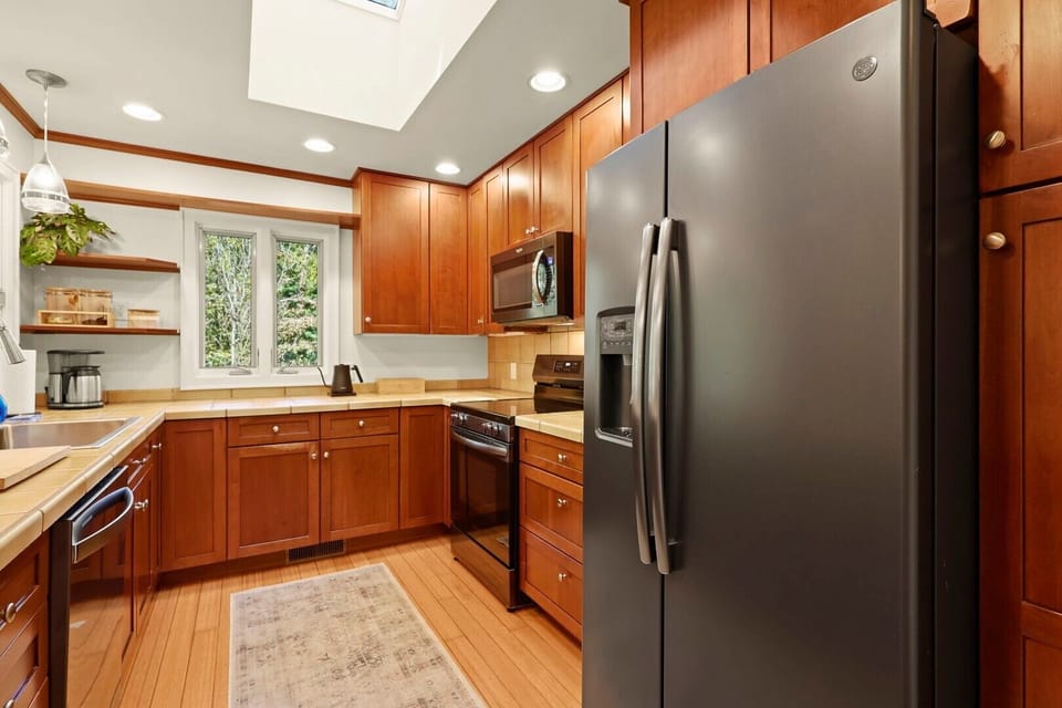 Kitchen with Regular Coffee Maker