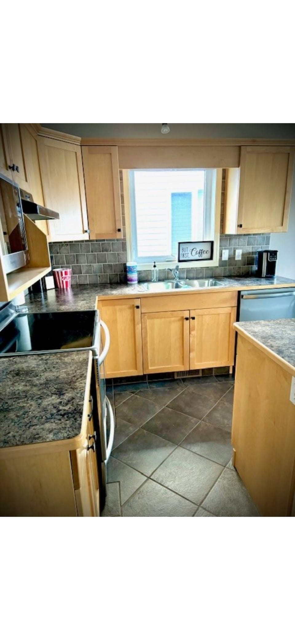 Step into a fully stocked kitchen to do all the cooking and baking!