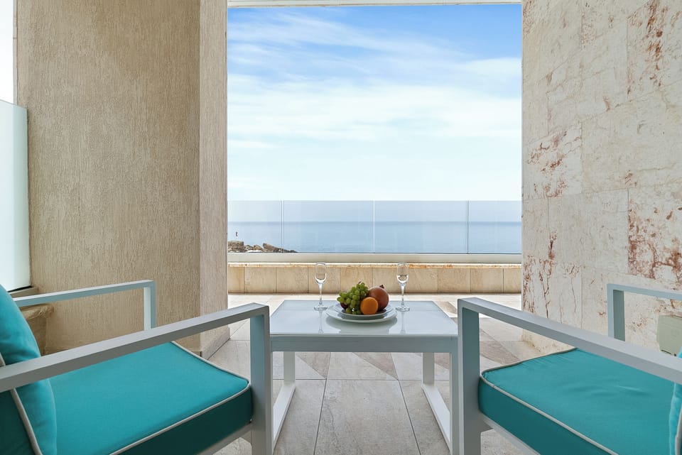 Luxury Villa, 3 Bedrooms, Sea View, Beachfront | Terrace/patio