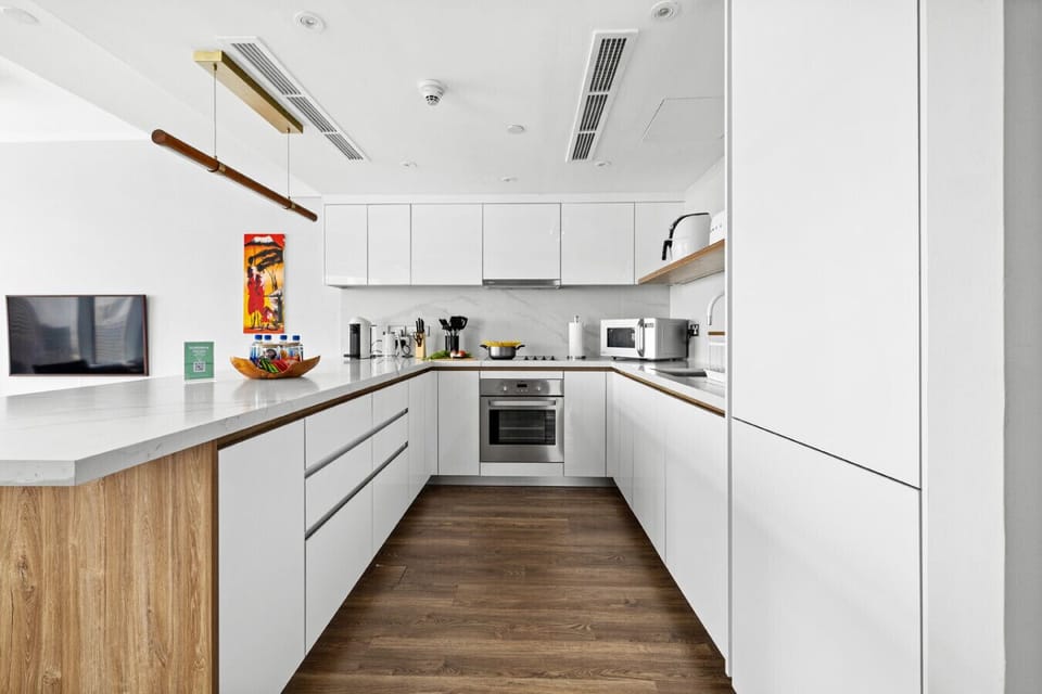 Fully equipped kitchen with all cooking essentials