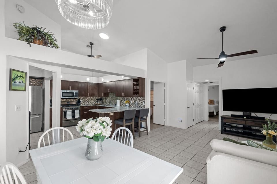 Open floor plan in main area