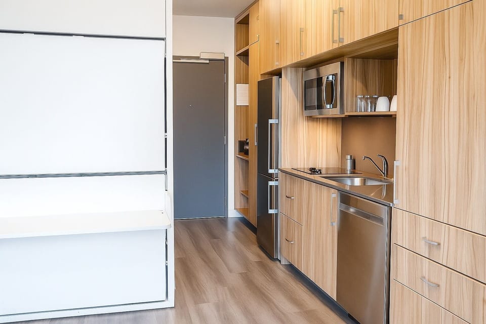 Studio | Private kitchenette | Coffee/tea maker
