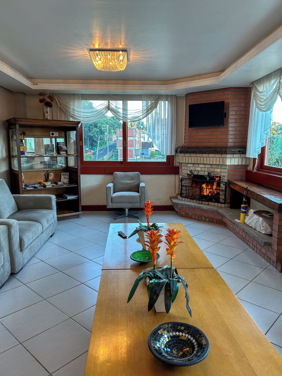 Lobby sitting area