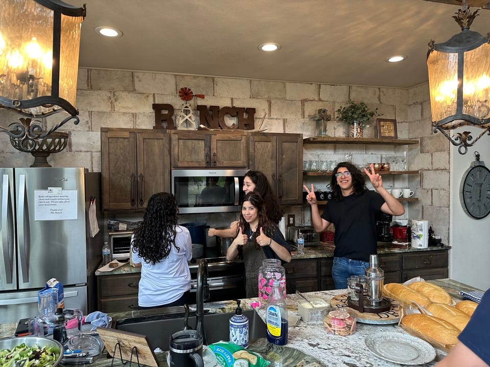 A family who cooks together, stays together!