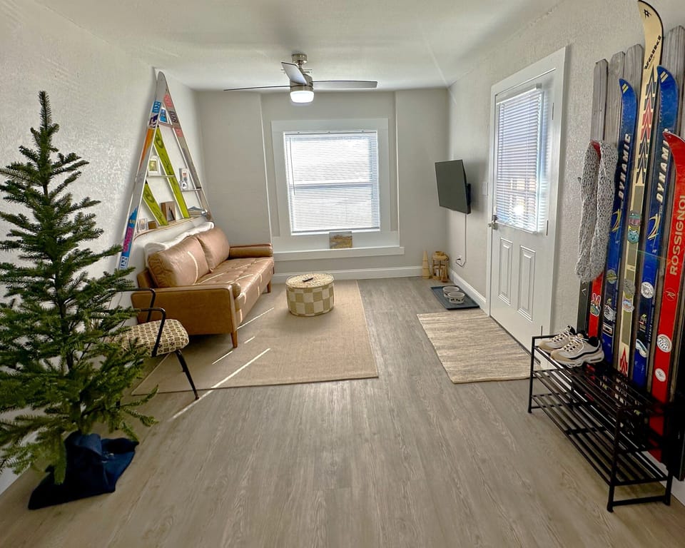 Open floor plan living 