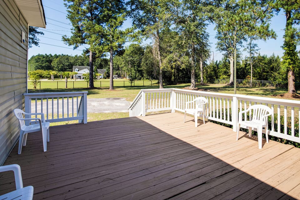 Deck | Seating | Charcoal Grill