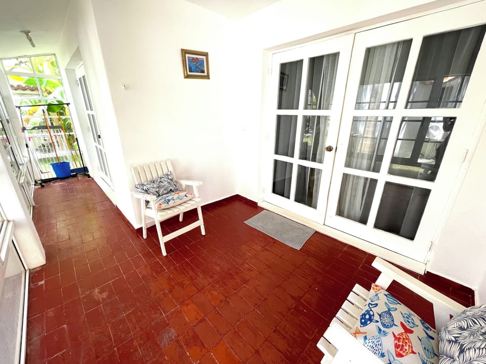 Villa, Beachside | Living area | 43-inch flat-screen TV with cable channels
