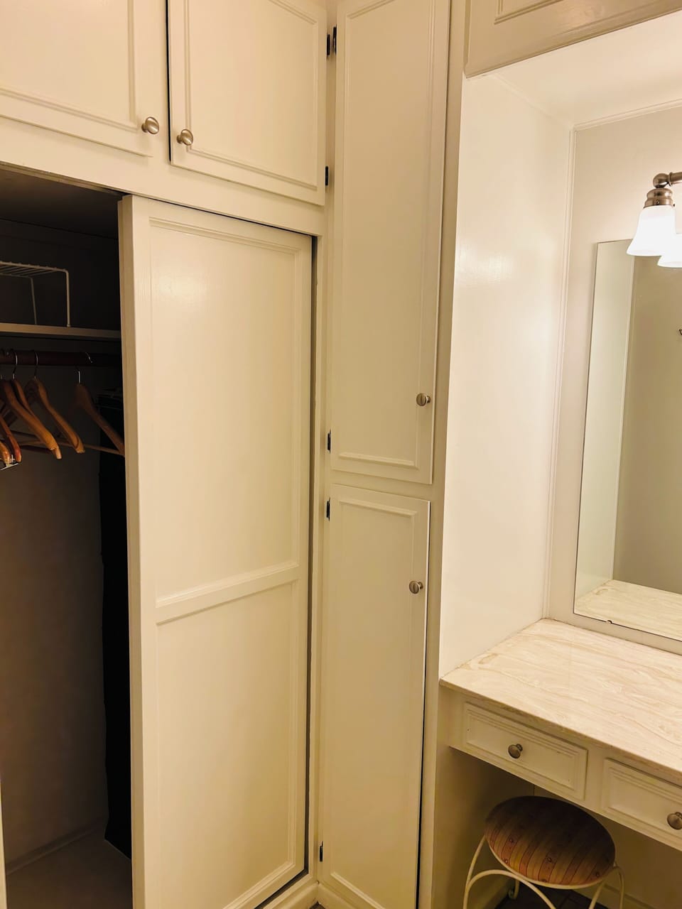 Bathroom in Master suite has its own vanity