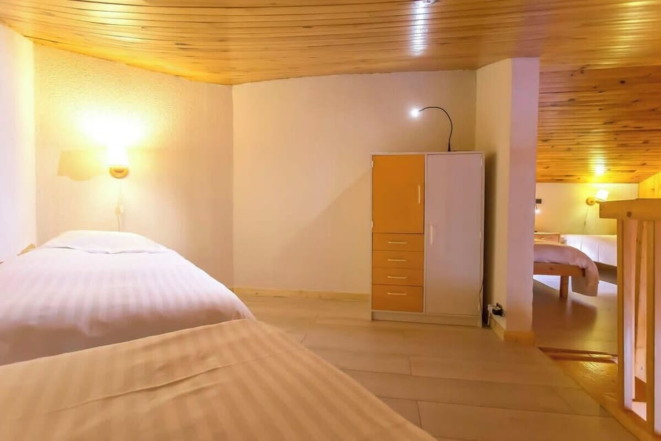 Nice bedroom on the mezzanine