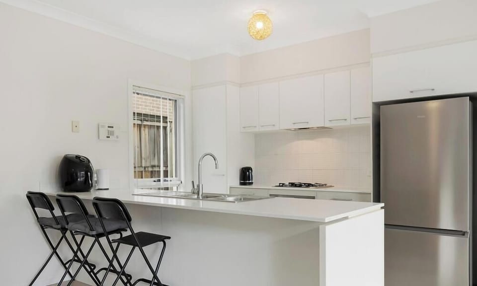 Practical kitchen area for preparing simple meals