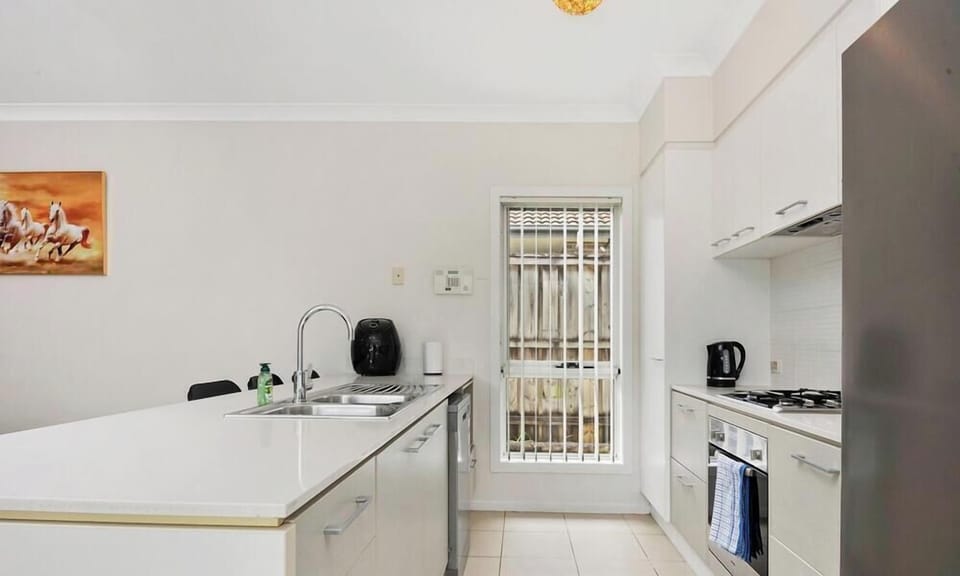 Well-equipped kitchen for basic cooking needs