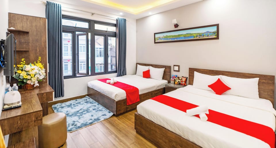 Deluxe Quadruple Room | Free WiFi, bed sheets