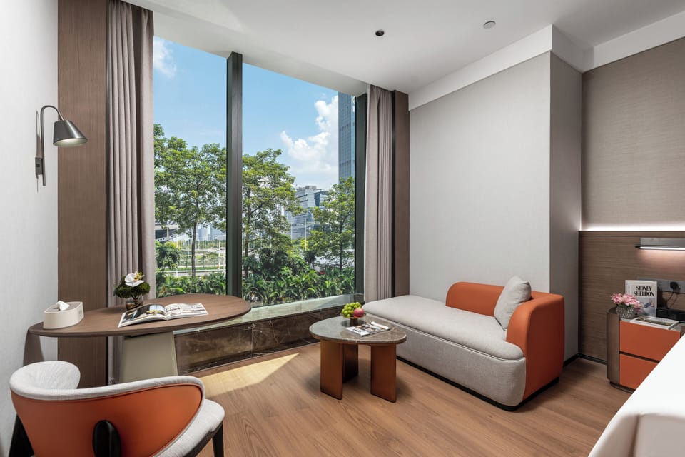 Comfort Single Room | Living area | TV