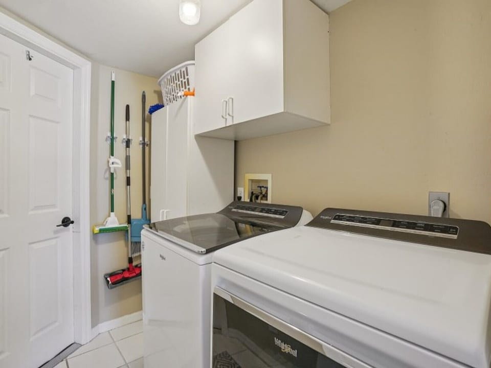 Full laundry room