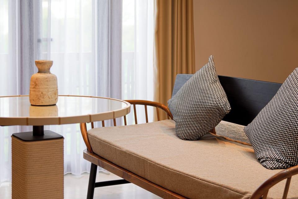 Villa, Pool View | In-room safe, laptop workspace, blackout drapes, free WiFi