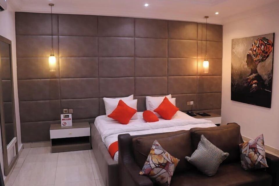 Economy Apartment, Balcony, City View | Desk, laptop workspace, blackout drapes, soundproofing